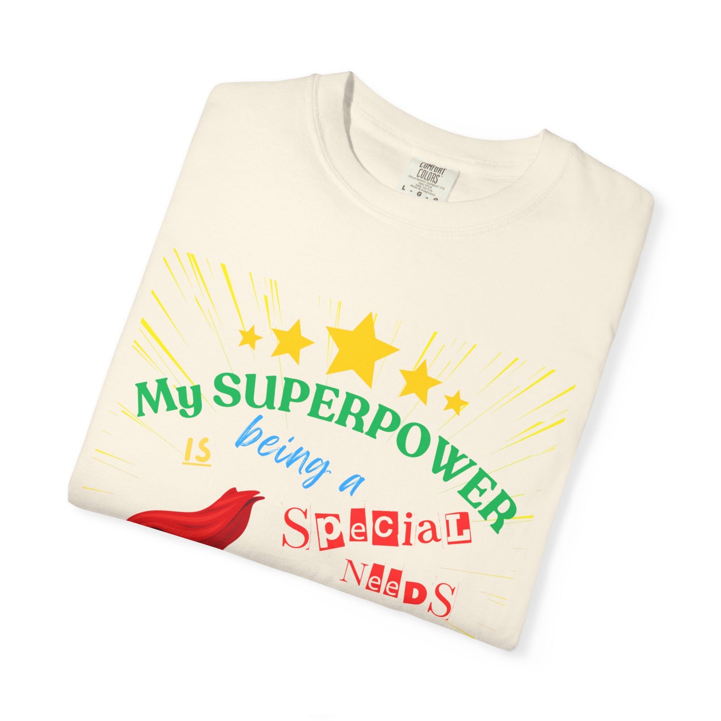 Momma Superpower Unisex T-Shirt - Support Special Needs, Autism, Neurodiversity