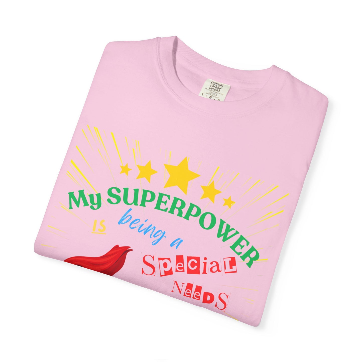 Momma Superpower Unisex T-Shirt - Support Special Needs, Autism, Neurodiversity