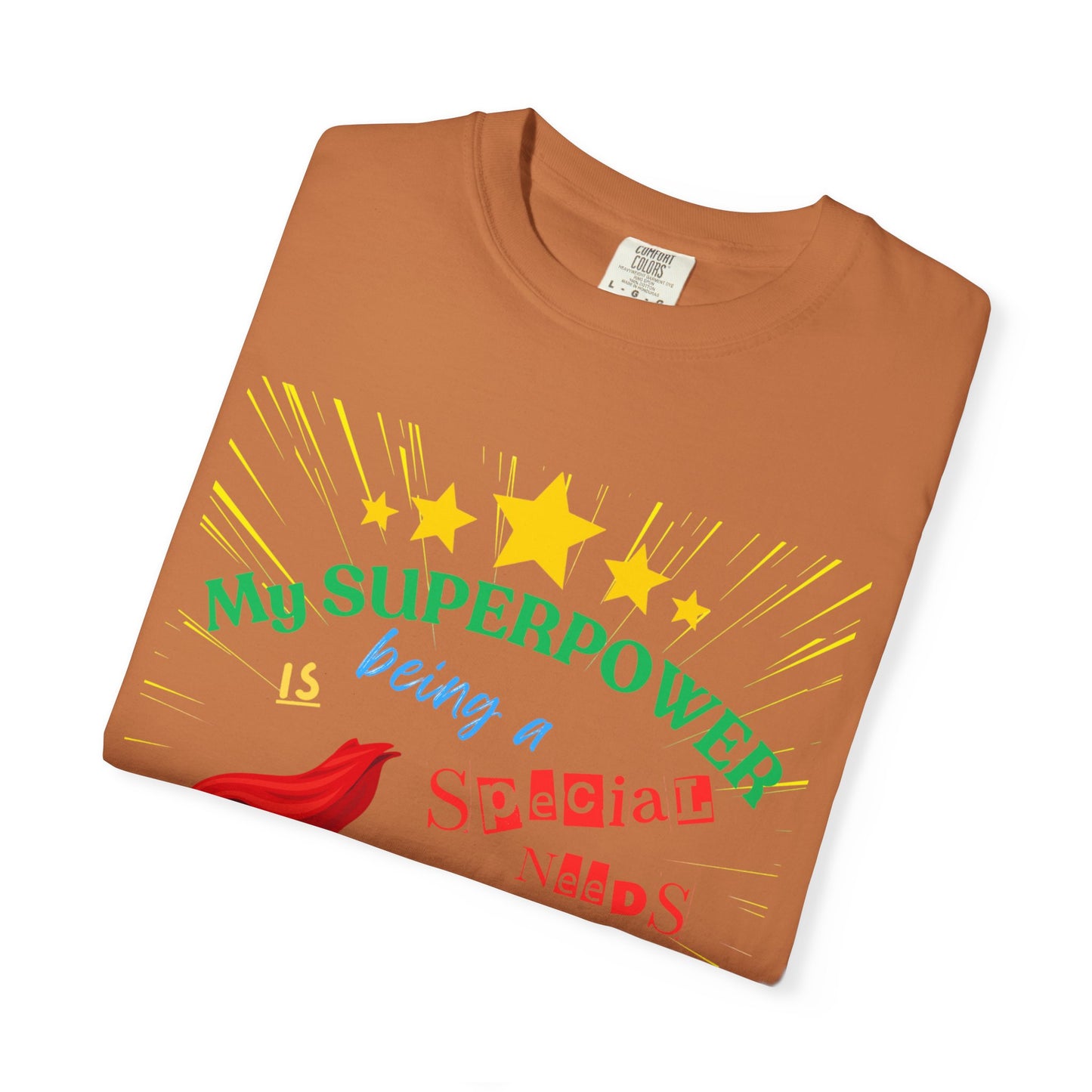 Momma Superpower Unisex T-Shirt - Support Special Needs, Autism, Neurodiversity