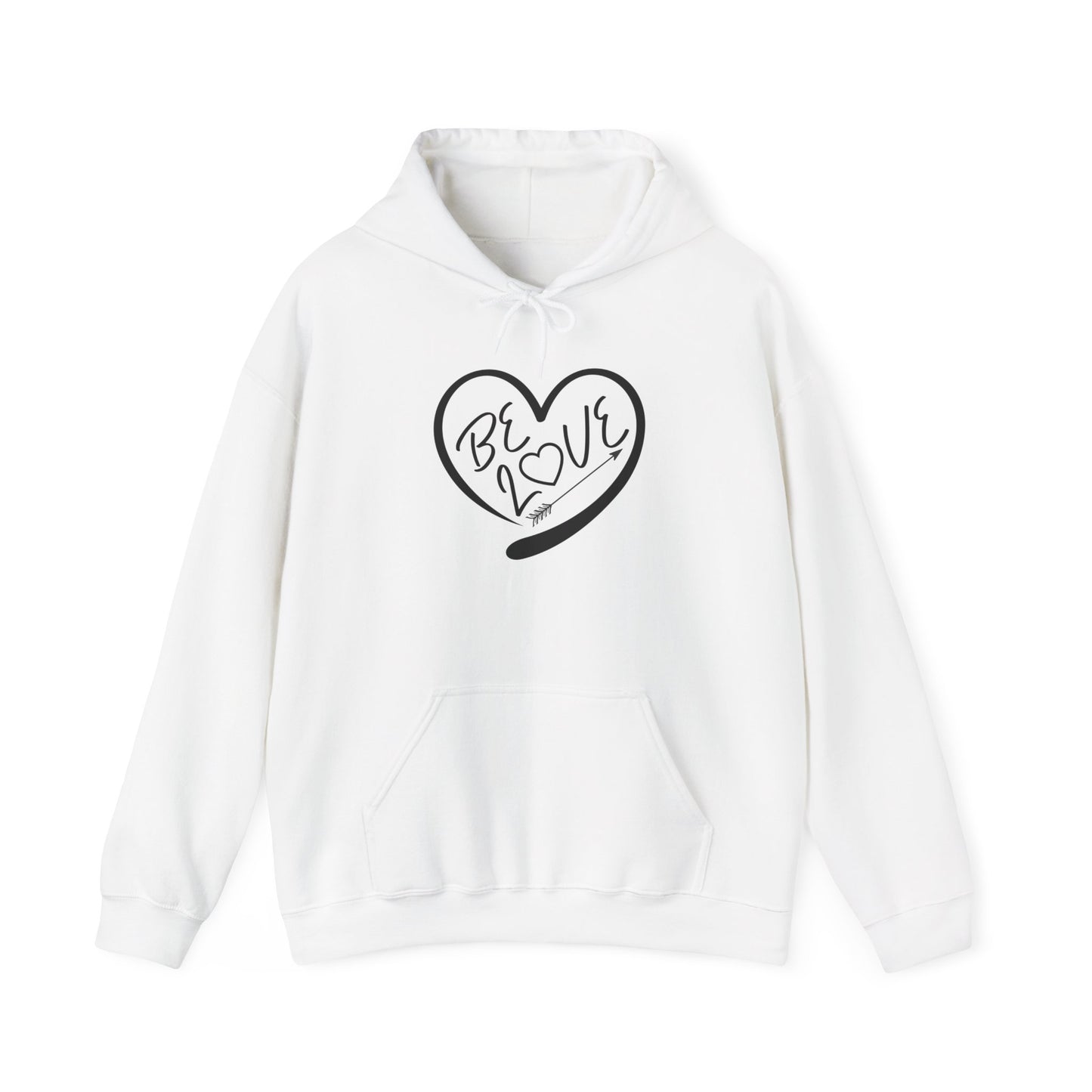 Be Love Hoodie - Unisex Sweatshirt for Spreading Positivity