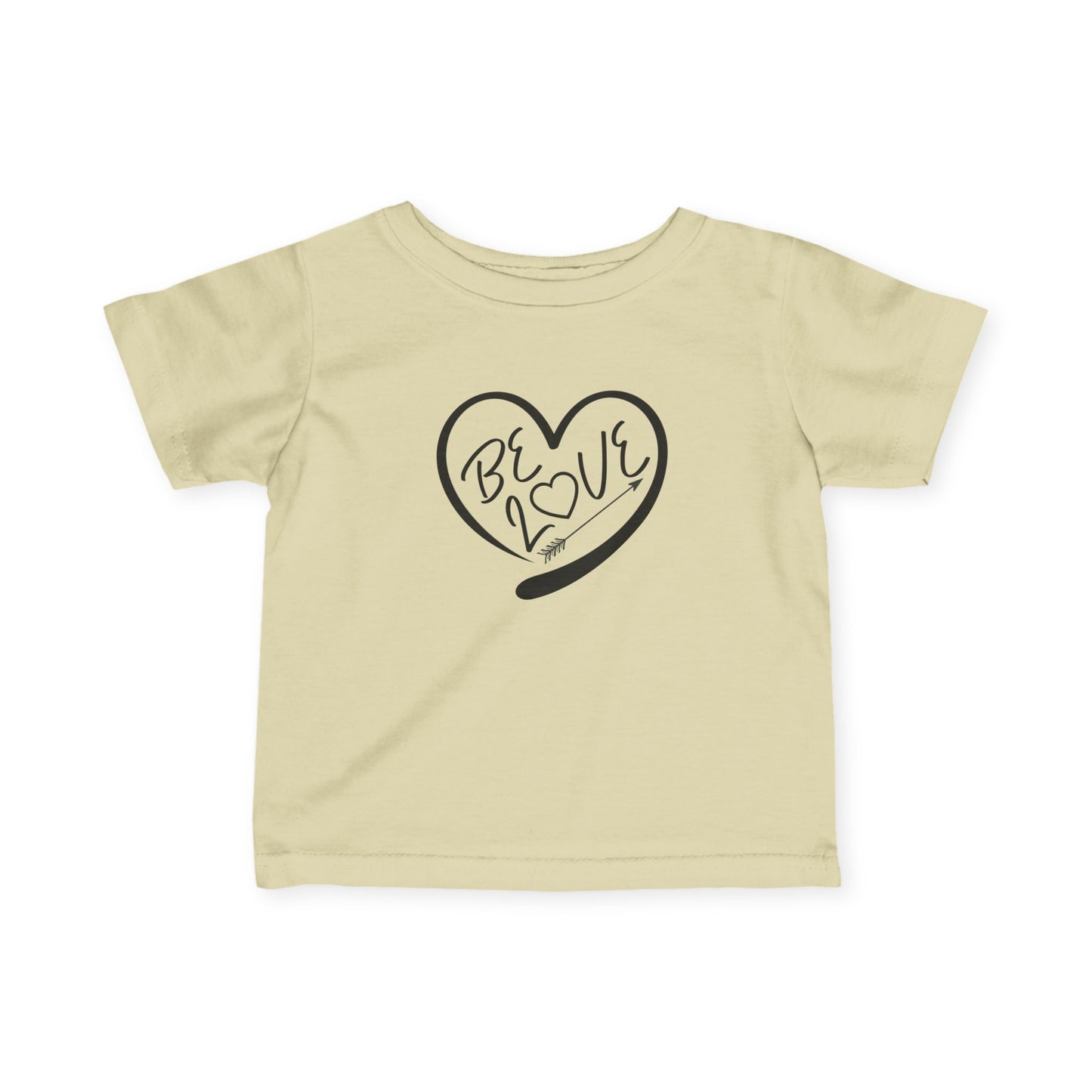 Toddler Tee - 'Be Love' Unisex Shirt for Love and Positivity