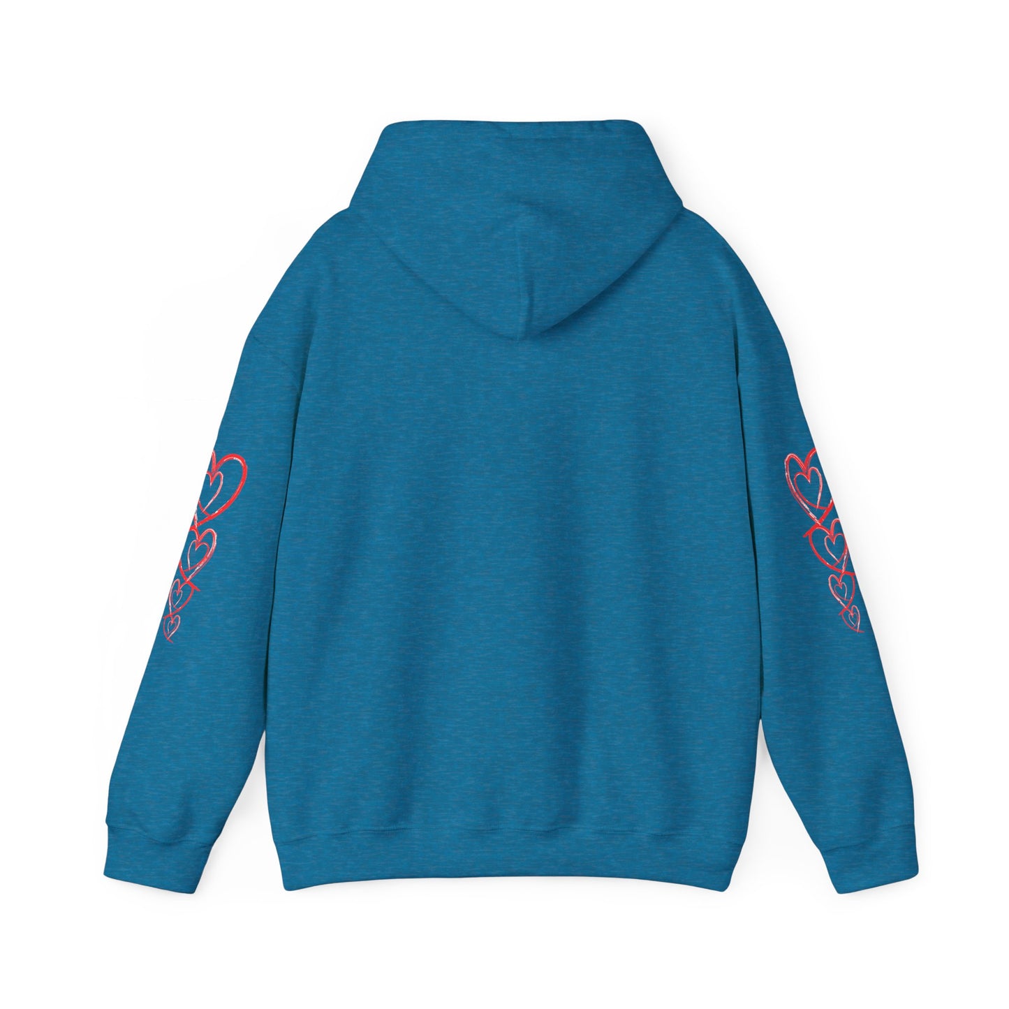 Love Sweatshirt, Cozy Unisex Hoodie, Gift for Her, Valentine's Day Apparel, Everyday Comfort Wear, Layering Essential