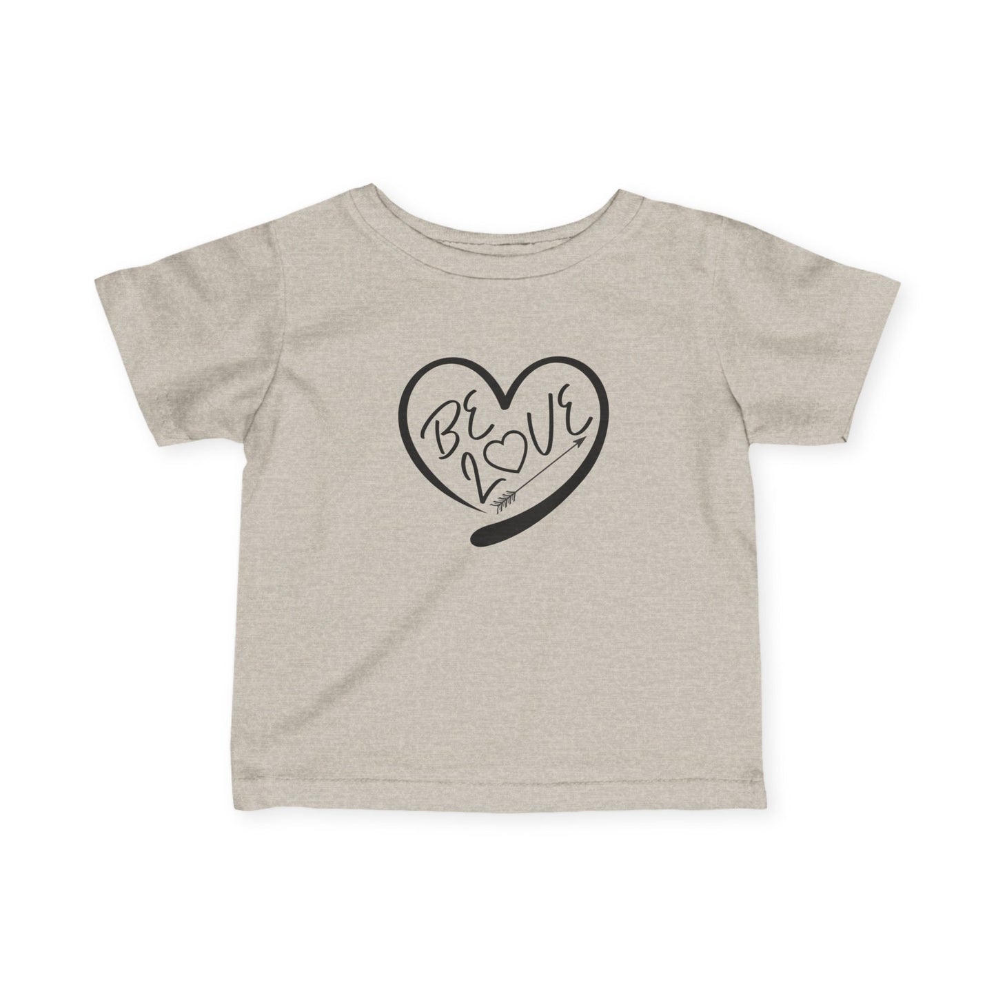 Toddler Tee - 'Be Love' Unisex Shirt for Love and Positivity