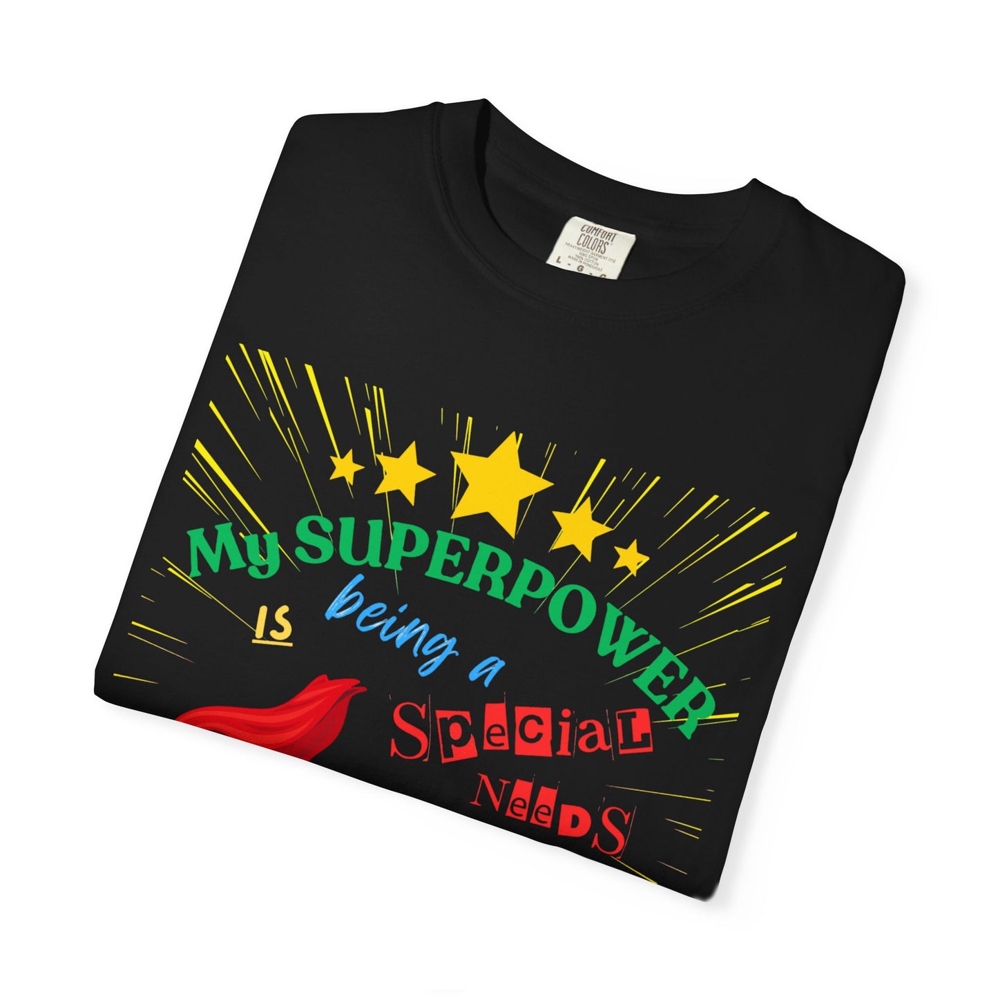 Momma Superpower Unisex T-Shirt - Support Special Needs, Autism, Neurodiversity
