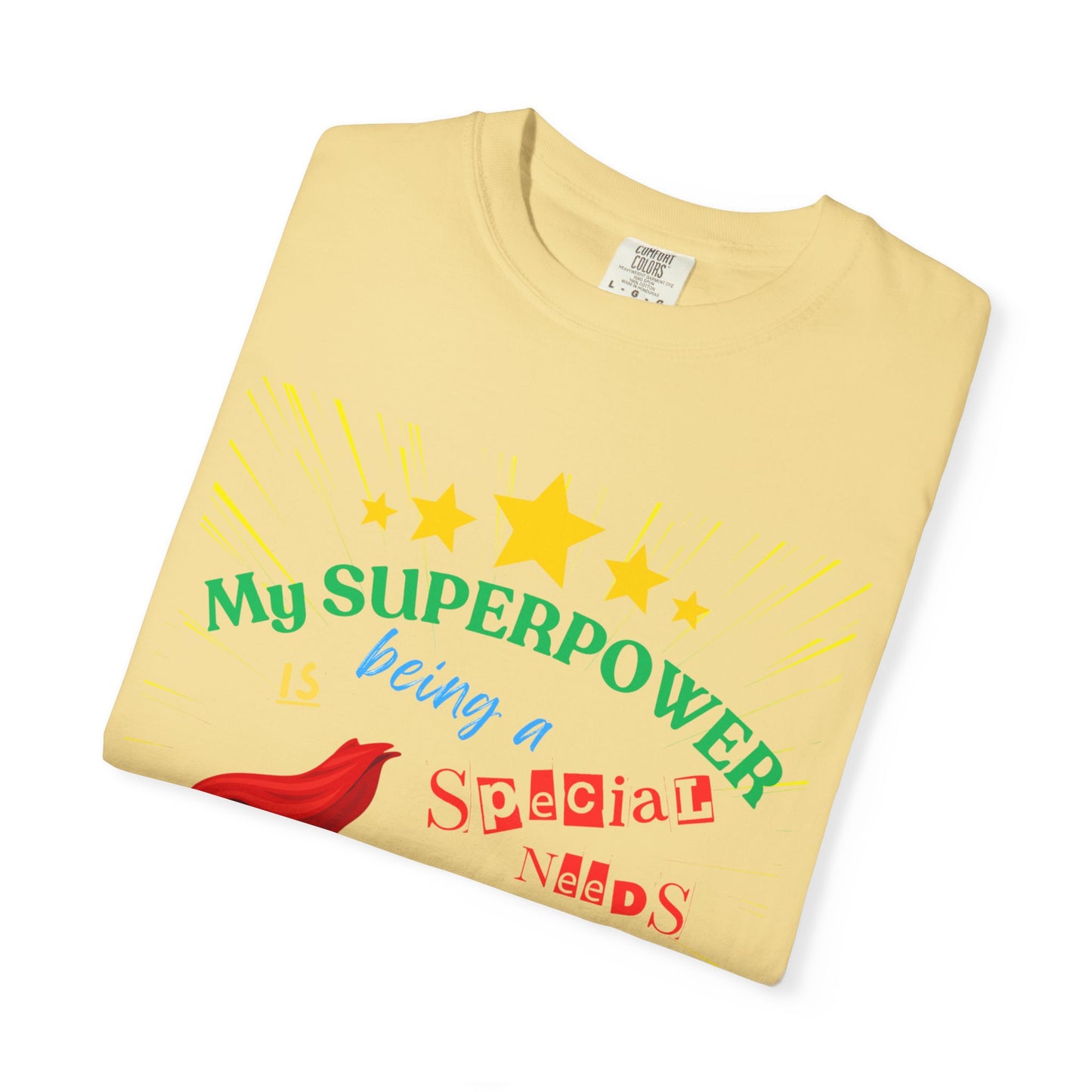Momma Superpower Unisex T-Shirt - Support Special Needs, Autism, Neurodiversity