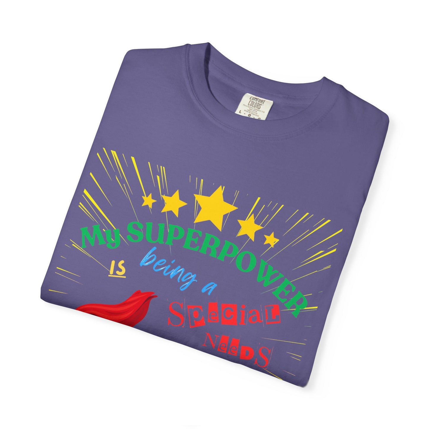 Momma Superpower Unisex T-Shirt - Support Special Needs, Autism, Neurodiversity