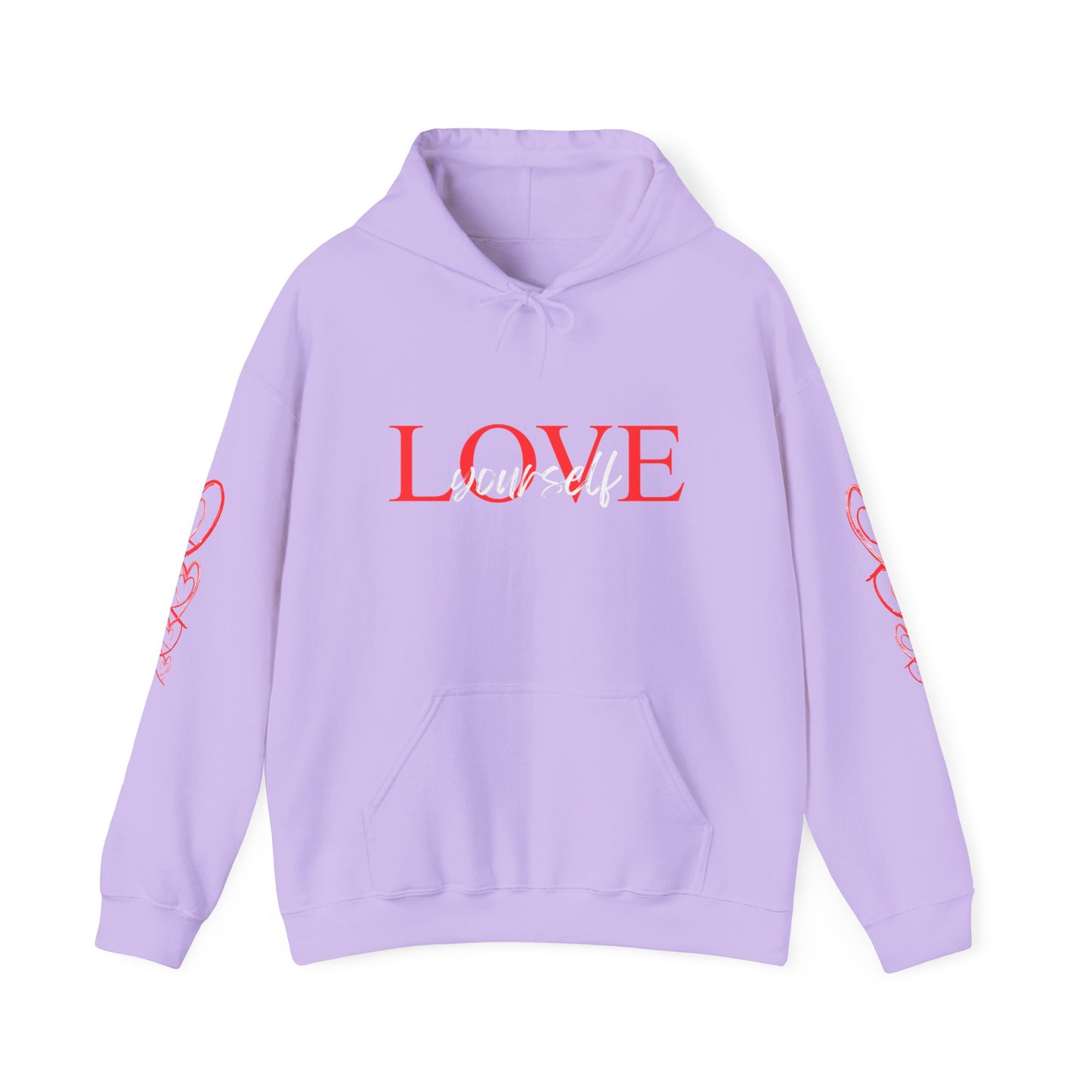 Love Sweatshirt, Cozy Unisex Hoodie, Gift for Her, Valentine's Day Apparel, Everyday Comfort Wear, Layering Essential