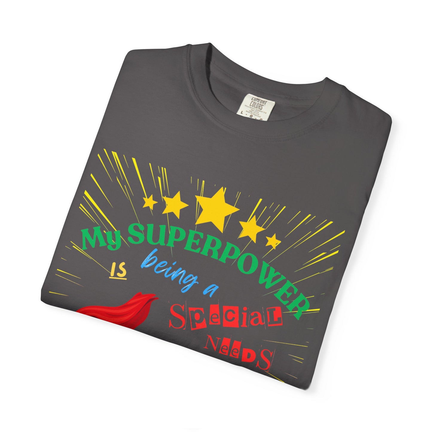 Momma Superpower Unisex T-Shirt - Support Special Needs, Autism, Neurodiversity