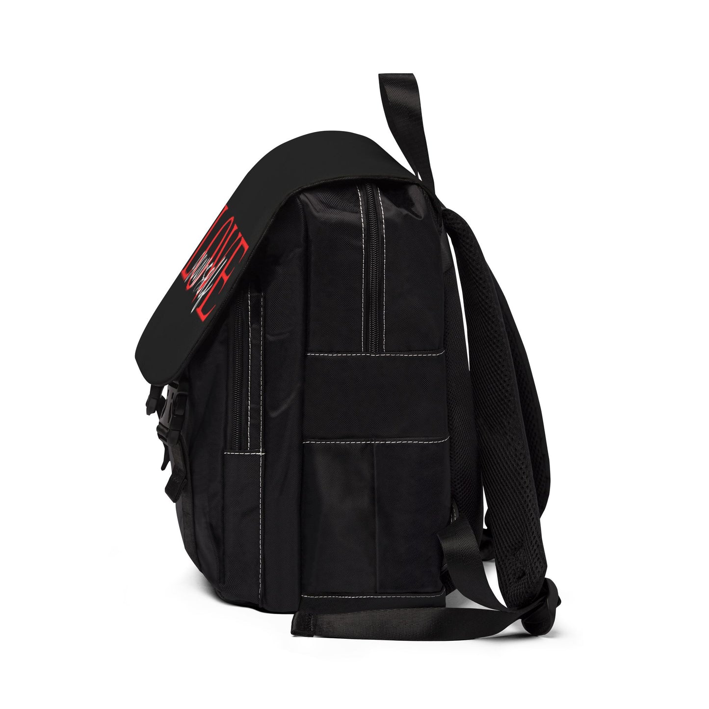 Unisex Casual Love Yourself Backpack, Stylish Tote Bag, School Backpack, Trendy Rucksack, Gift for Friends, Daily Use Bag