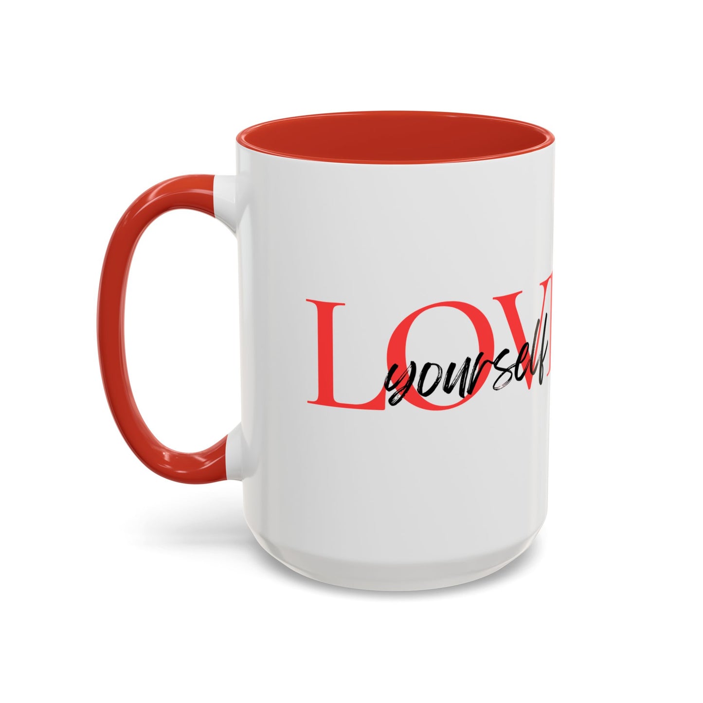 Self-Love Coffee Mug - Motivational Accent Mug for Daily Inspiration, Perfect Gift for Friends, Self-Care, Birthdays, or Encouragement