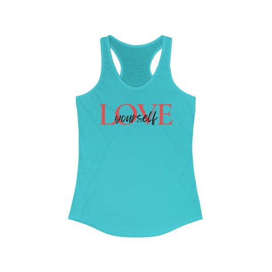 Love Yourself Racerback Tank Top