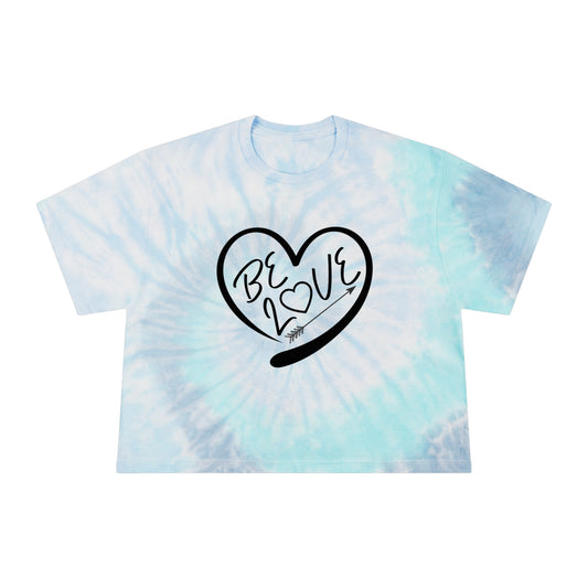 Tie-Dye Crop Tee - Loven Deep with Heart Women's