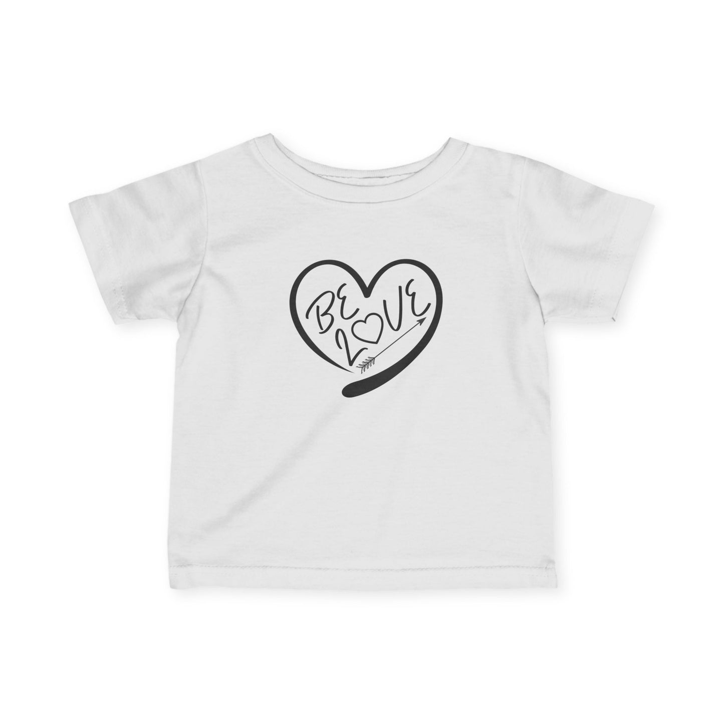 Toddler Tee - 'Be Love' Unisex Shirt for Love and Positivity
