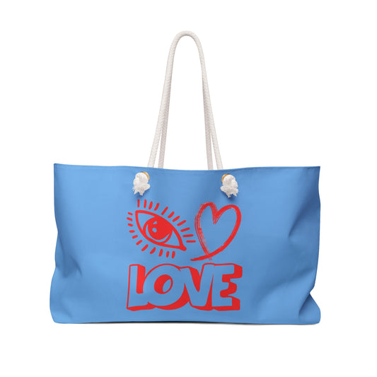 Weekender Bag - I ❤️ Love Weekend Tote Bag