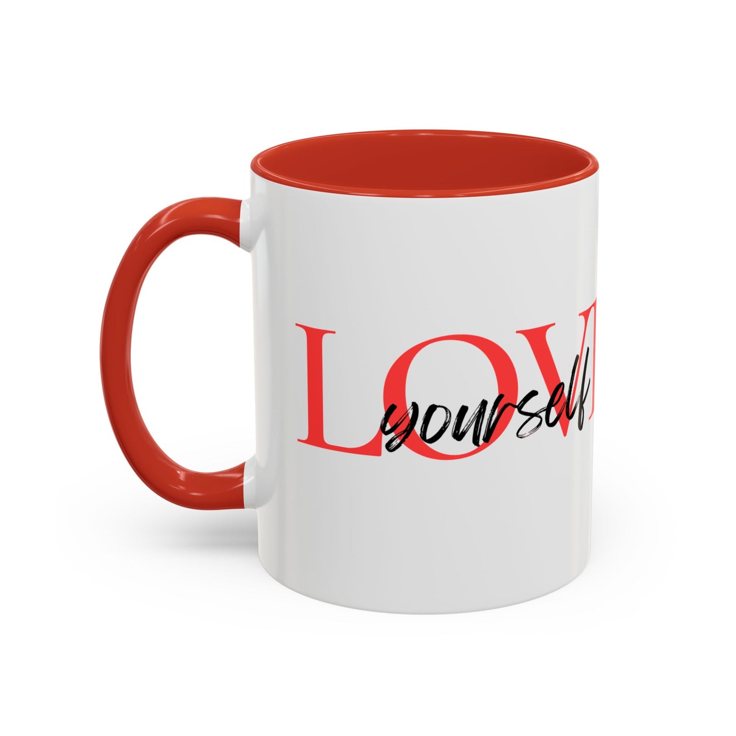 Self-Love Coffee Mug - Motivational Accent Mug for Daily Inspiration, Perfect Gift for Friends, Self-Care, Birthdays, or Encouragement