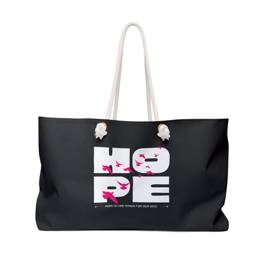 Hope-Inspiring Weekender Bag | Travel, Gym, Beach, Gift, Stylish Tote for Every Occasion