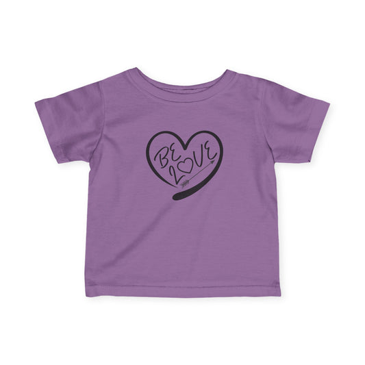 Toddler Tee - 'Be Love' Unisex Shirt for Love and Positivity