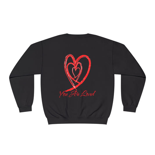 Love Heart Sweatshirt | Cozy Crewneck for Every Occasion, Valentine's Day Gift, Casual Wear, Unisex Fashion, Gift for Him/Her